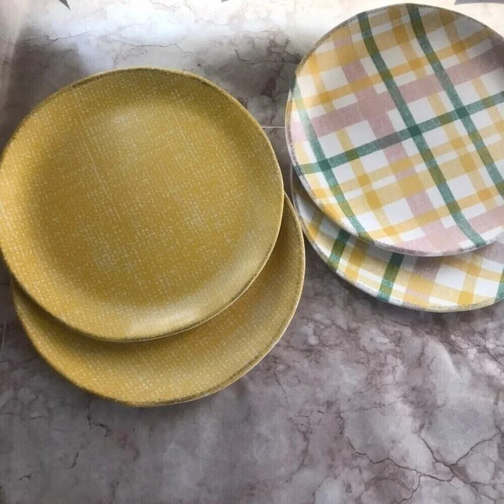 THRESHOLD 4Pcs Melamine Dinner Plates